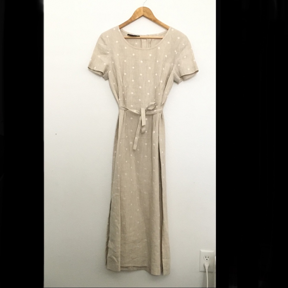 Cynthia Howie for Maggie Boutique Linen Maxi dress